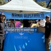 Distributed Free Water Bottles