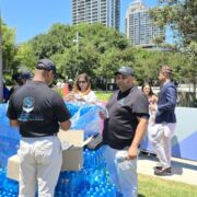 Distributed Free Water Bottles